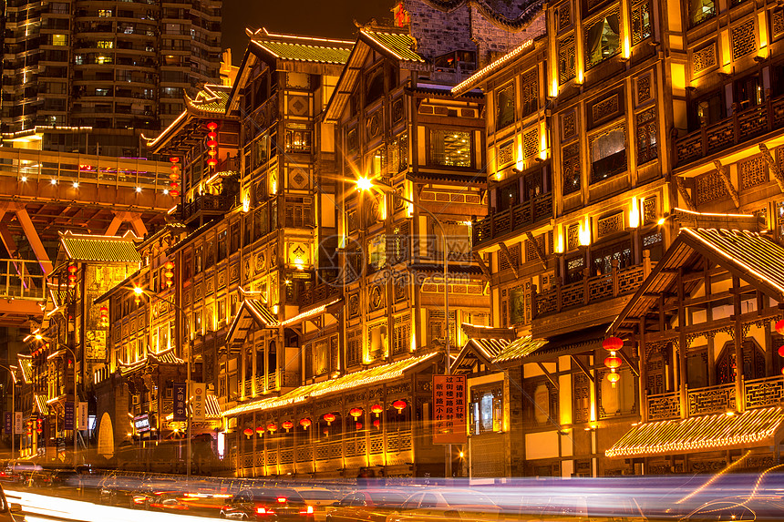 重慶洪崖洞圖片素材_免費下載_jpg圖片格式_VRF高清圖片500797923